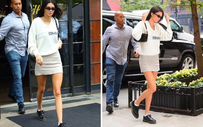 Ngắm Kendall Jenner phối đồ len ngày Đông về cực sành điệu