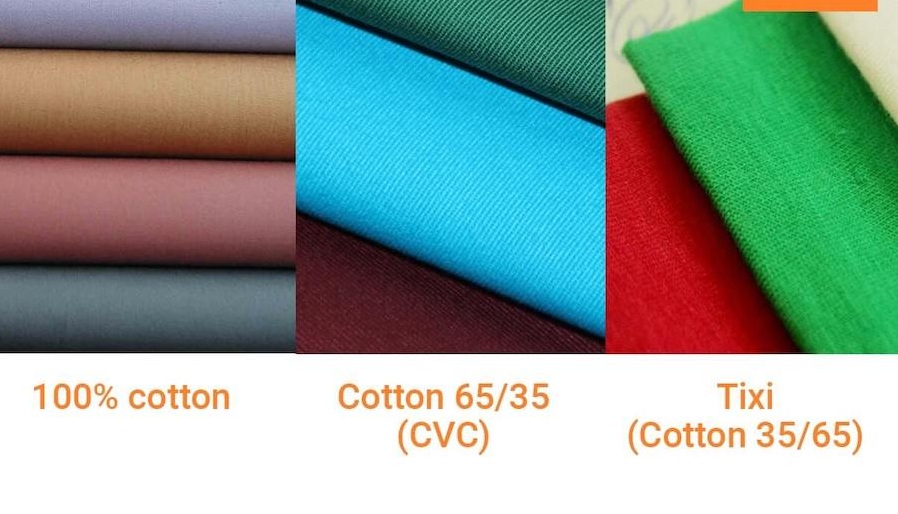 So sánh vải Cotton, Tici và CVC: Nên chọn loại nào cho sản phẩm của bạn?