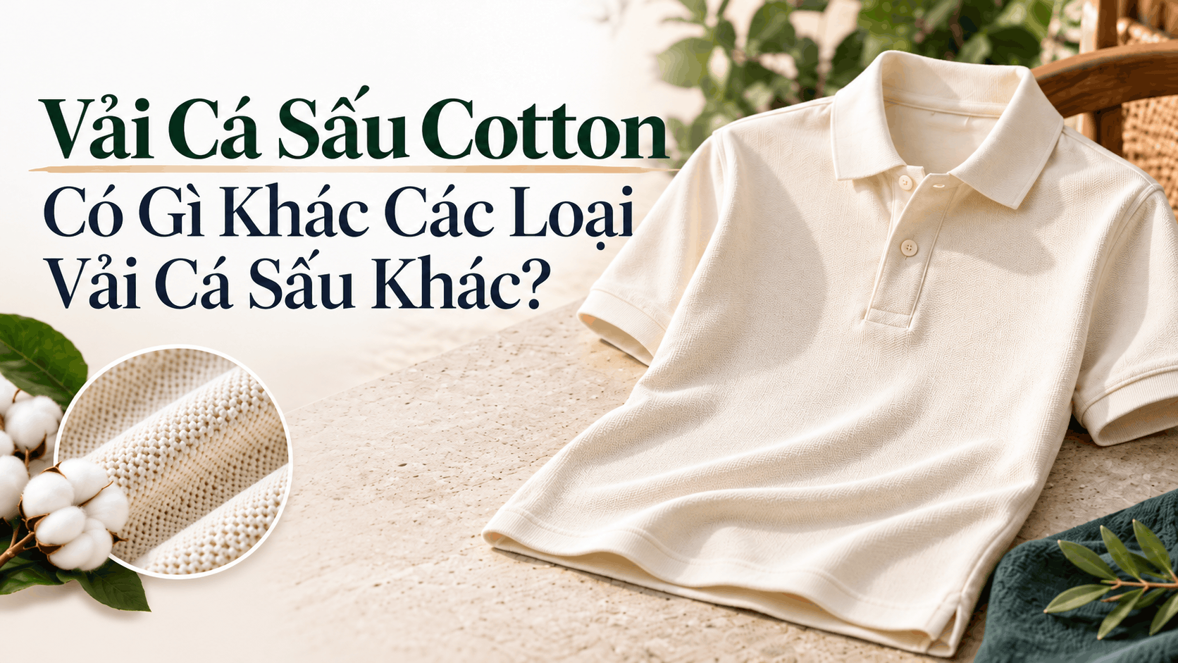 Vải Cá Sấu Cotton Có Gì Khác Các Loại Vải Cá Sấu Khác?