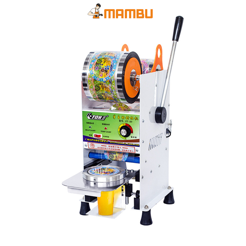 Máy dập nắp cốc bán tự động Eton B9