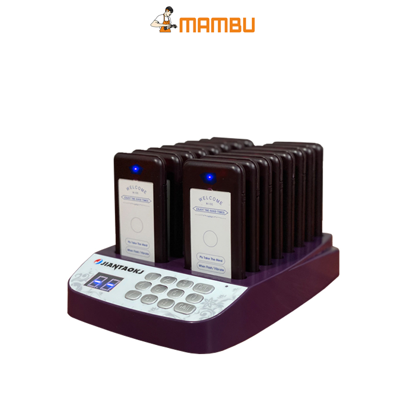 Bộ thẻ rung tự phục vụ 16 thẻ, bán kính 30-50m