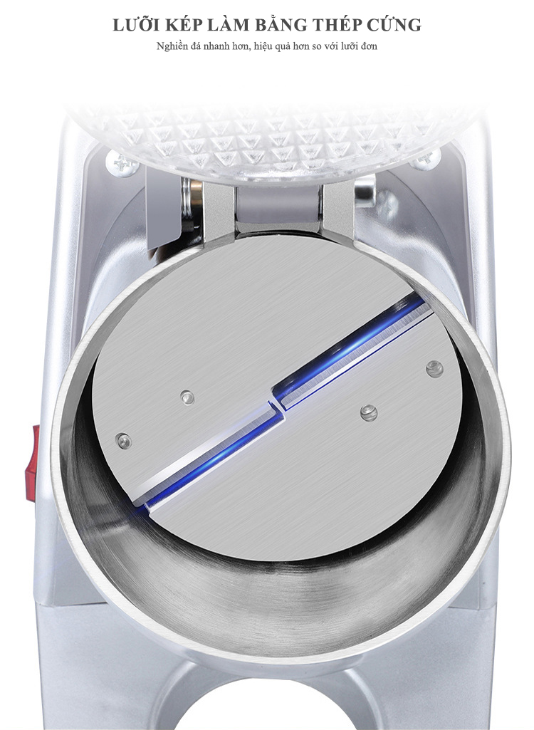 Máy bào đá tuyết 2 lưỡi