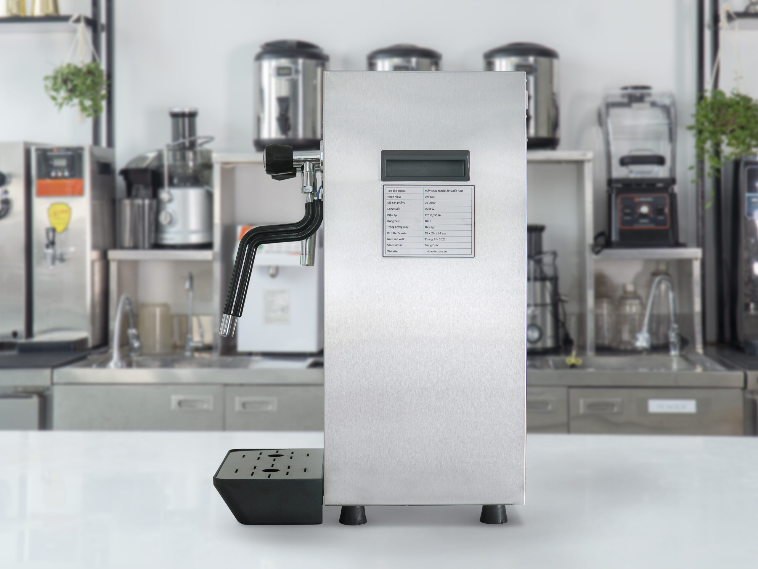 Máy sục sữa áp suất cao Unibar UB-2500