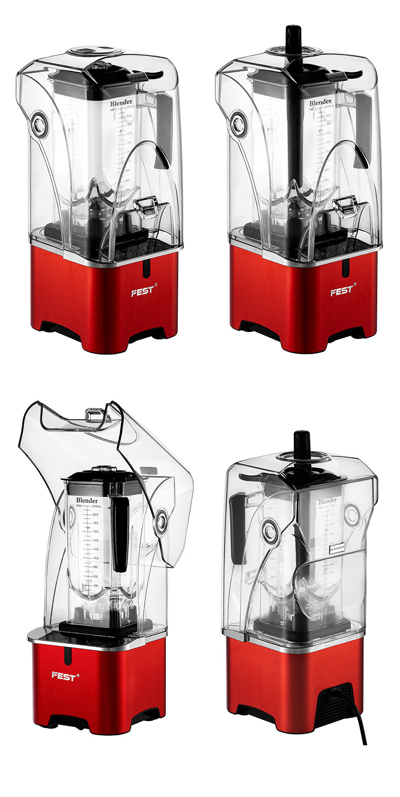 Máy xay sinh tố công nghiệp Fest K15E