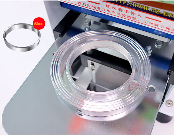 Máy dập nắp cốc , dán miệng cốc thủ công Eton D7