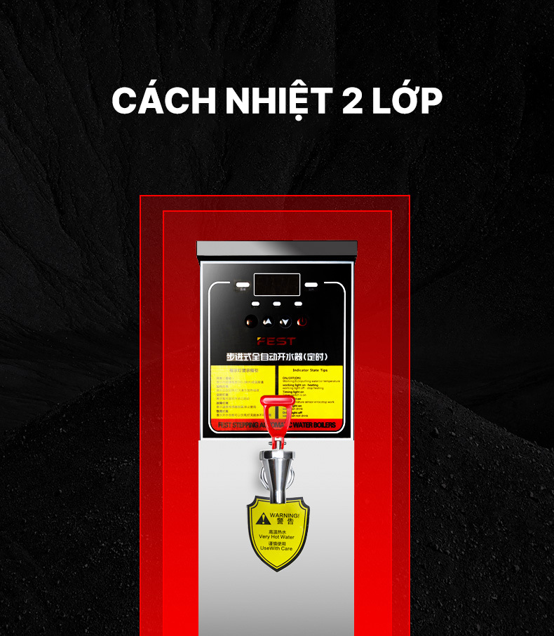 Cây đun nước nóng tự động Fest RC10