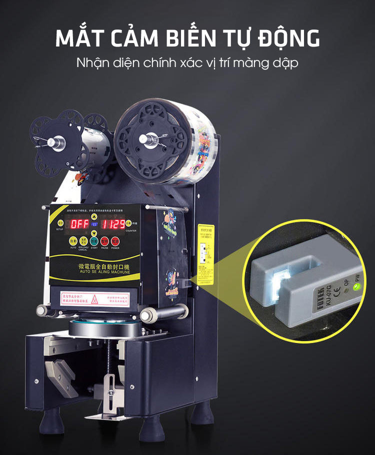 Máy dập nắp cốc tự động Fest RC995