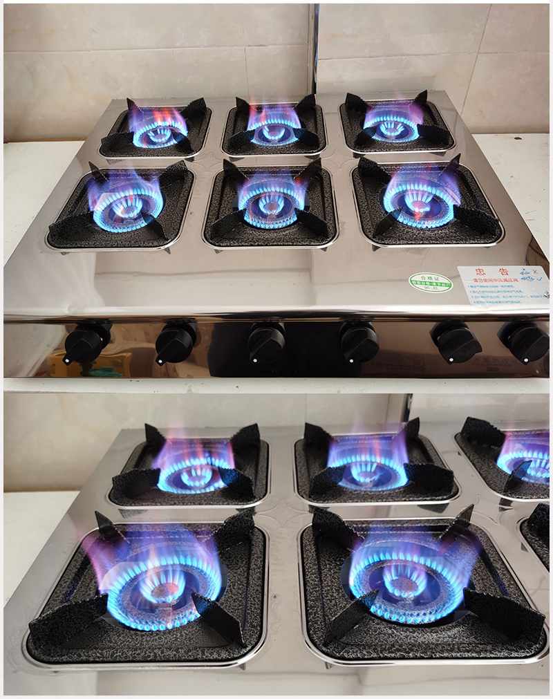 Bếp ga nấu mì cay, cơm niêu, 4-6-8 họng