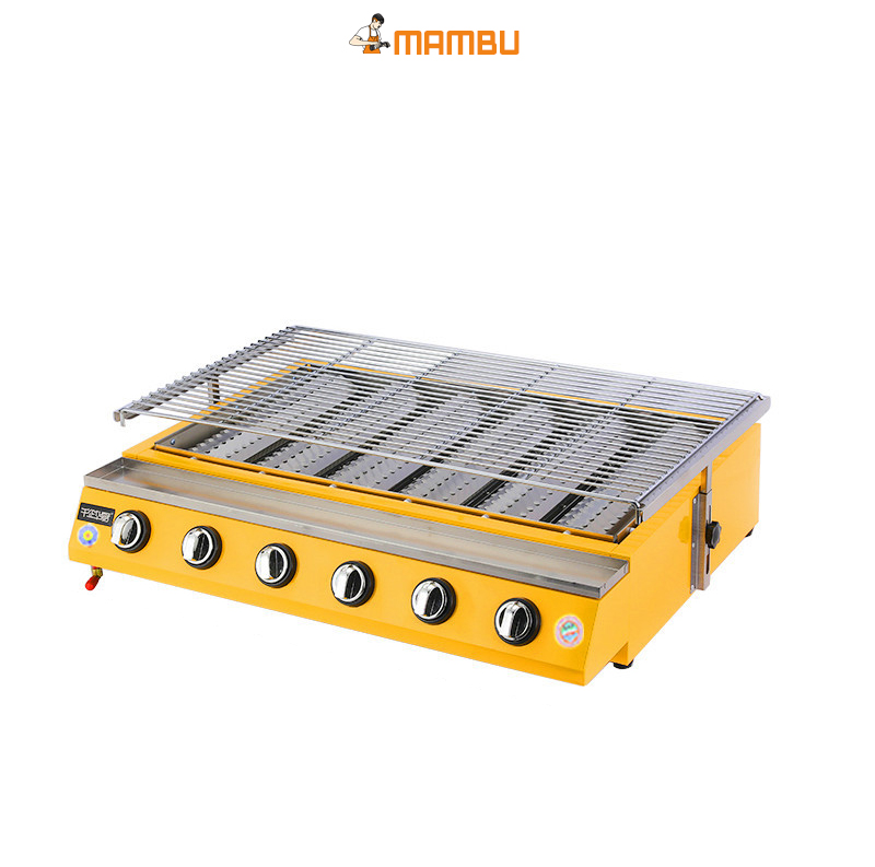 Bếp nướng ga 4-6-8 đầu đốt Eton