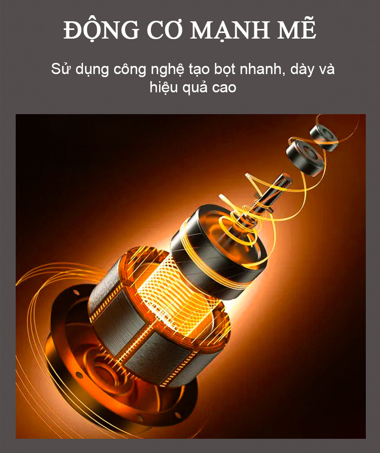 Máy tạo bọt Home RT-209