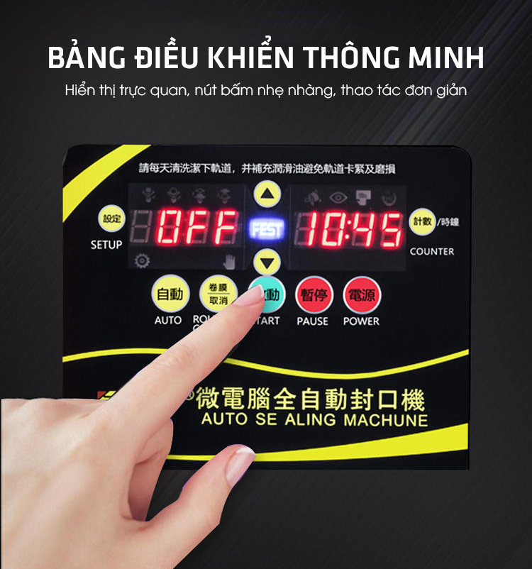 Máy dập nắp cốc tự động Fest RC995