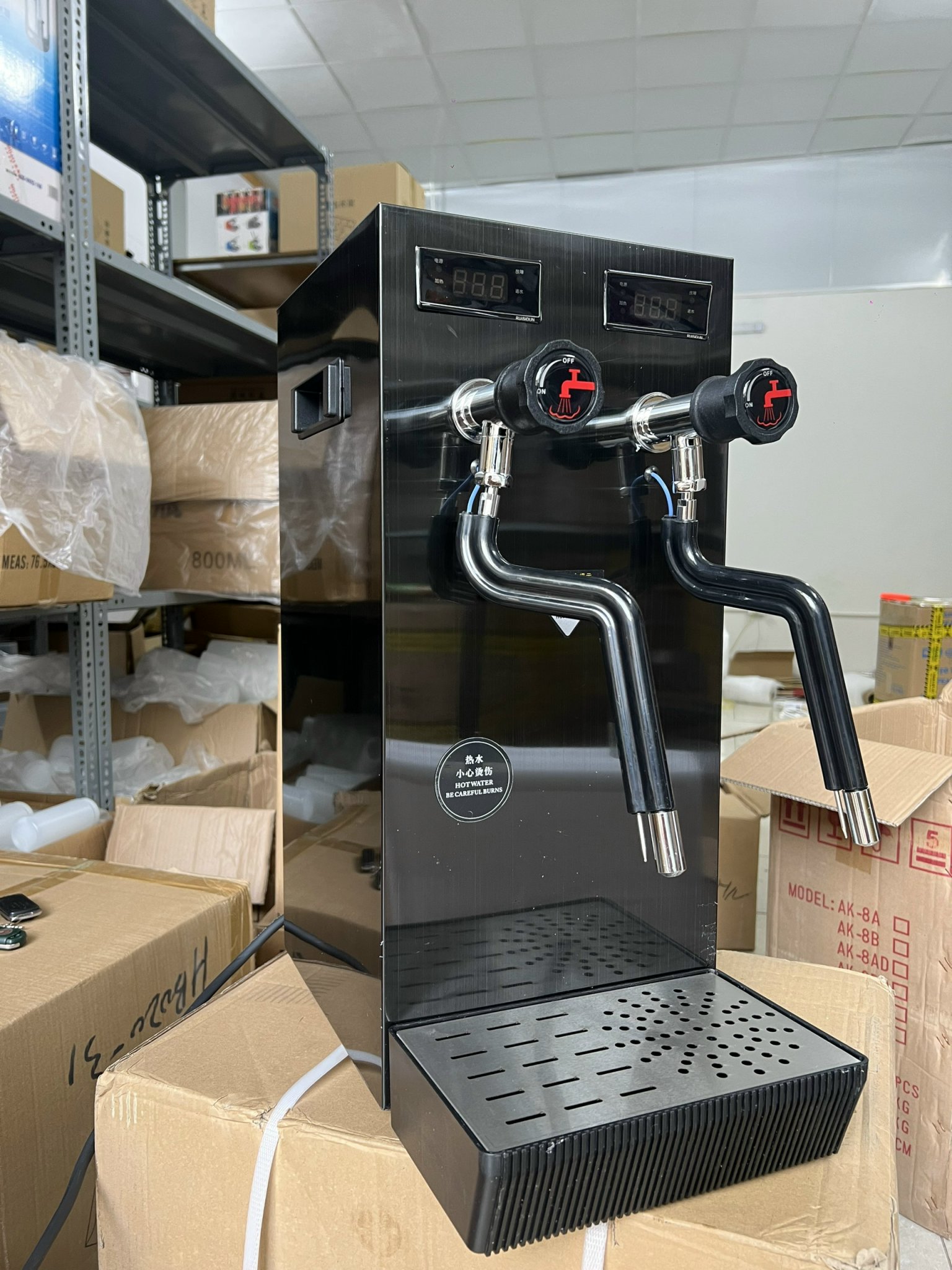 Máy sục sữa 2 vòi áp suất cao RC-8AE