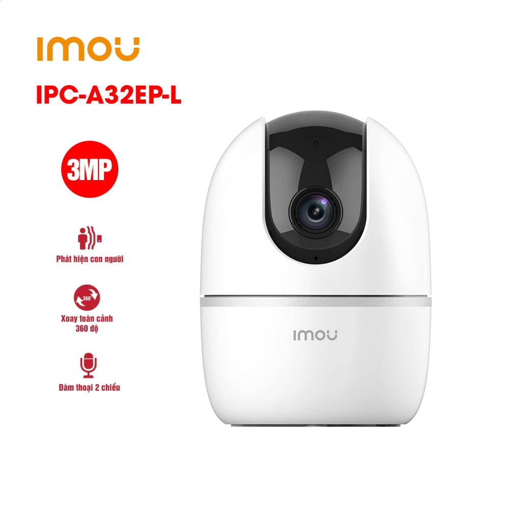 Camera wifi trong nhà quay quét 3MP IMOU IPC-A32EP-L