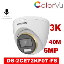 Camera HDTVI có màu ban đêm 5MP HIKVISION DS-2CE72KF0T-FS