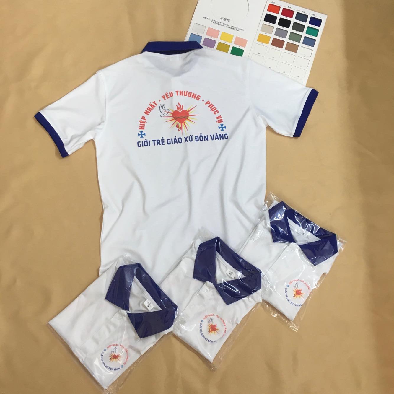 ÁO THUN GIỚI TRẺ GIÁO XỨ ĐỒN VÀNG