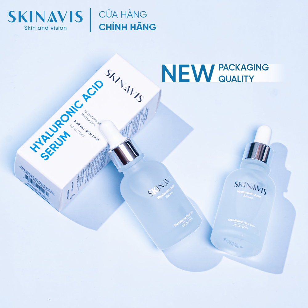 SERUM cấp ẩm Skinavis chứa Hyaluronic Acid và B5 dành cho mọi loại da - 30ml