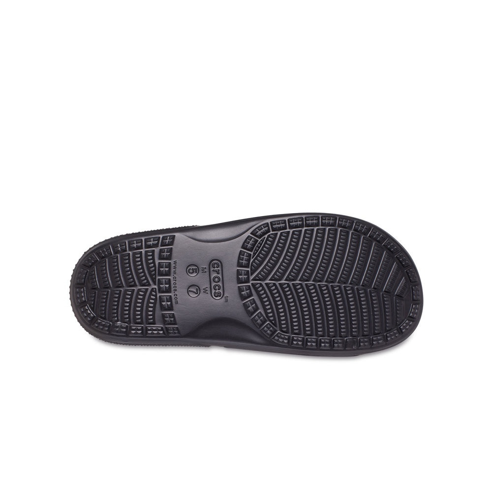 Dép Quai Ngang Unisex Crocs Camo Classic - Black/Red