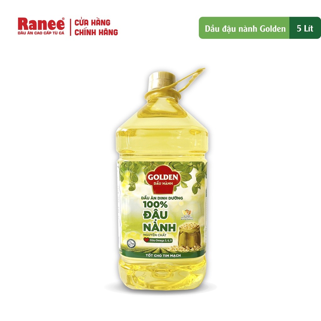 Dầu Đậu Nành cao cấp Golden 5 lít