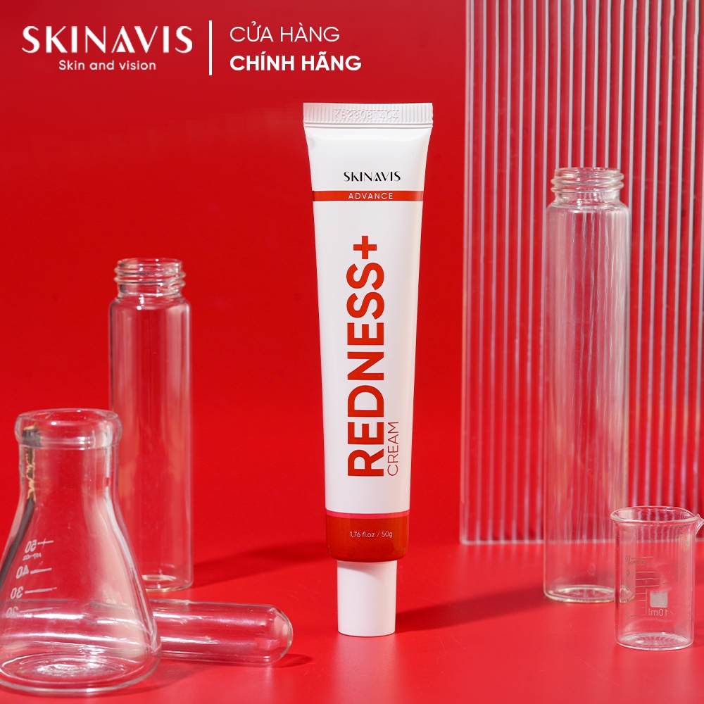 Kem dưỡng ẩm da chuyên sâu 50g - Skinavis Advance Redness Cream