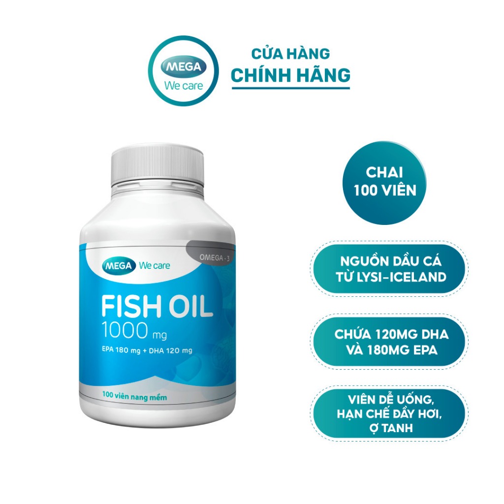 Dầu cá bổ sung Omega-3 DHA & EPA