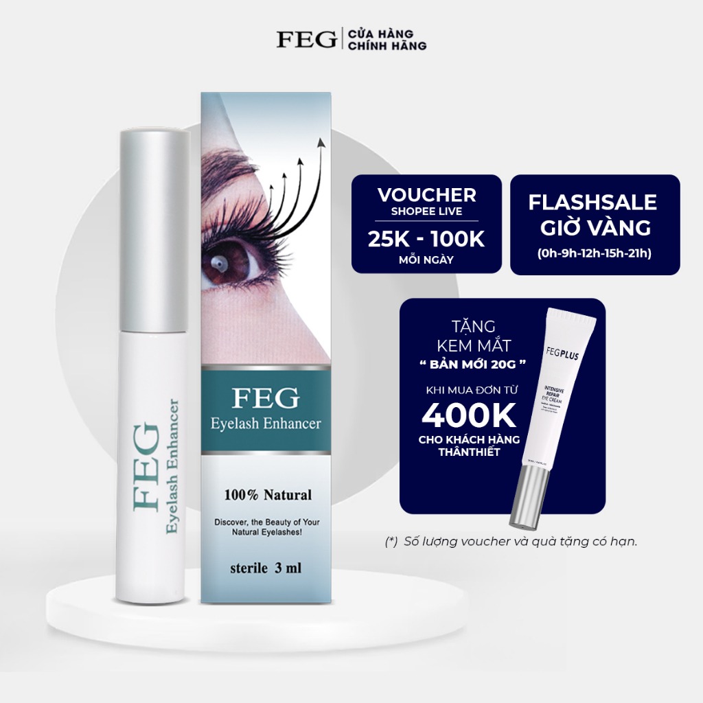 Dưỡng Mi Toàn Diện FEG Eyelash Enhancer Ban Ngày
