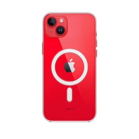 Ốp lưng iPhone 14 Plus Clear Đỏ Chính Hãng