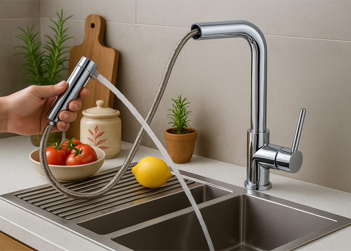 7 Lưu ý khi chọn mua vòi rửa bát rút dây: Đừng để  tiền mất tật mang