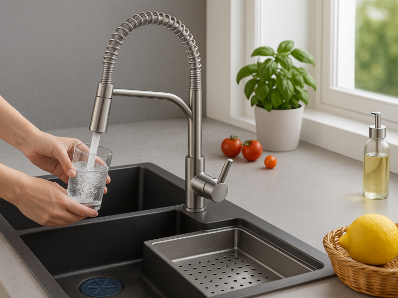 Thép, Đồng, Nhựa hay Hợp Kim? Bí Kíp Chọn Vòi Rửa Bát Cho Bếp Xịn!