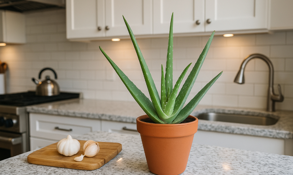 Có nên đặt cây xanh trong nhà bếp theo phong thủy?