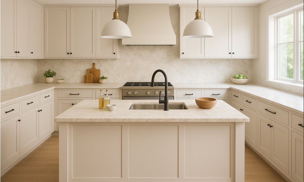 Cách chọn mặt đá bếp cho chuẩn: Bếp vững, lộc vào, nhà ấm