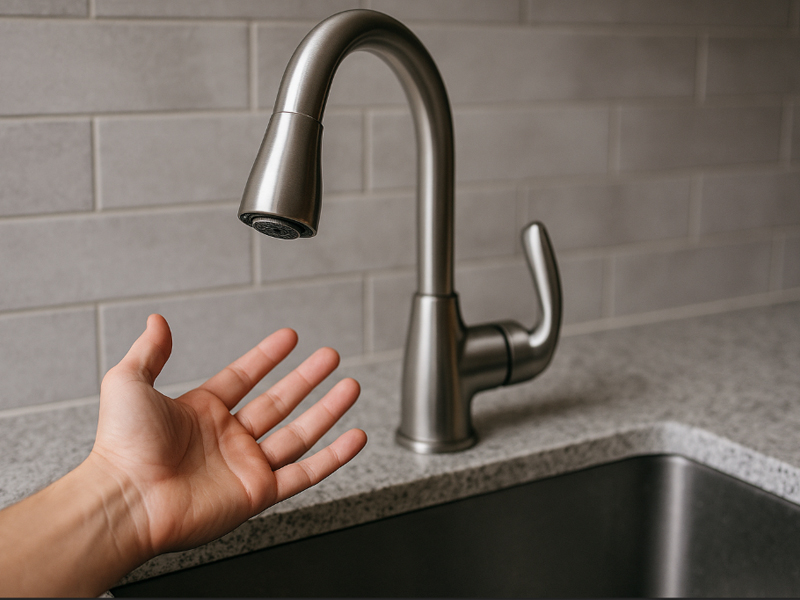 Vòi Rửa Bát Không Có Nước Nóng (Hoặc Lạnh)? Xử Gọn Trong 5 Phút!