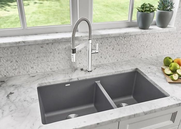 Chậu rửa bát  Inox 304 – chống gỉ, chống trầy, chống mất hứng