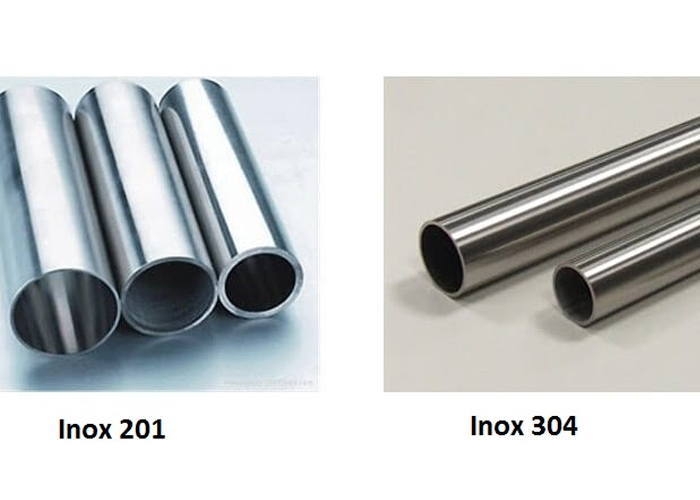 Tính năng và giá thành của hai loại inox phổ biến nhất trên thị trường khác nhau hoàn toàn 