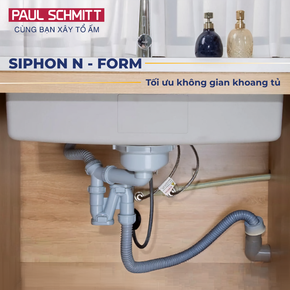 Chậu rửa bát Paul Schmitt PAM8046-UM