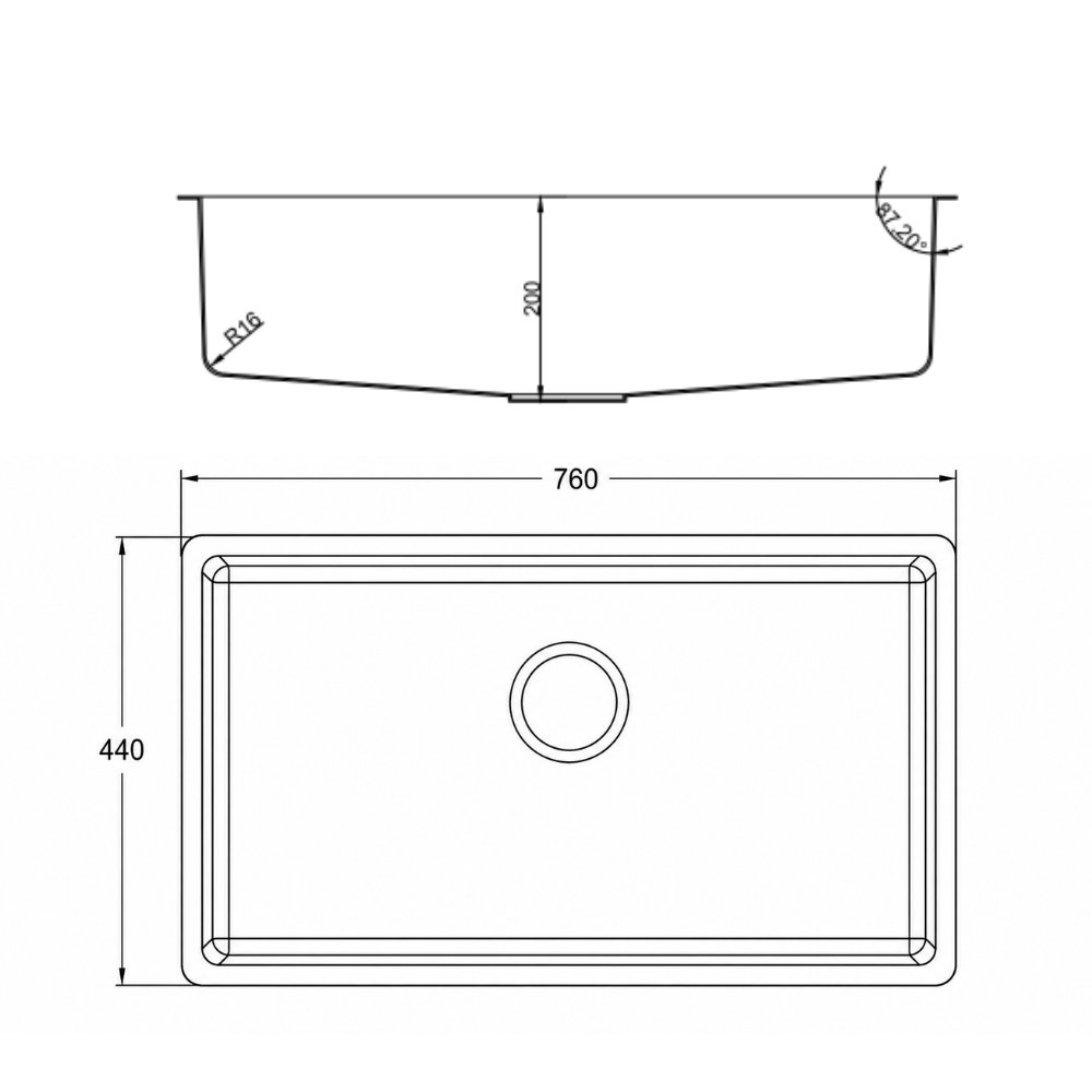 Chậu rửa bát Paul Schmitt PAM7644-UE
