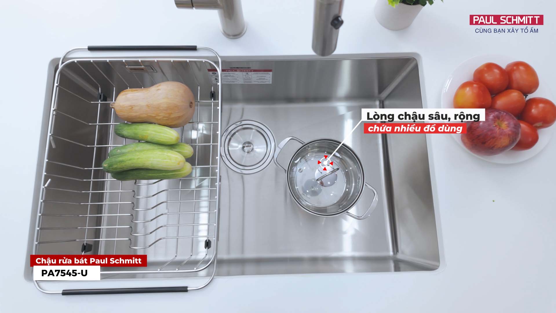 Chậu rửa bát Paul Schmitt PA7545-U