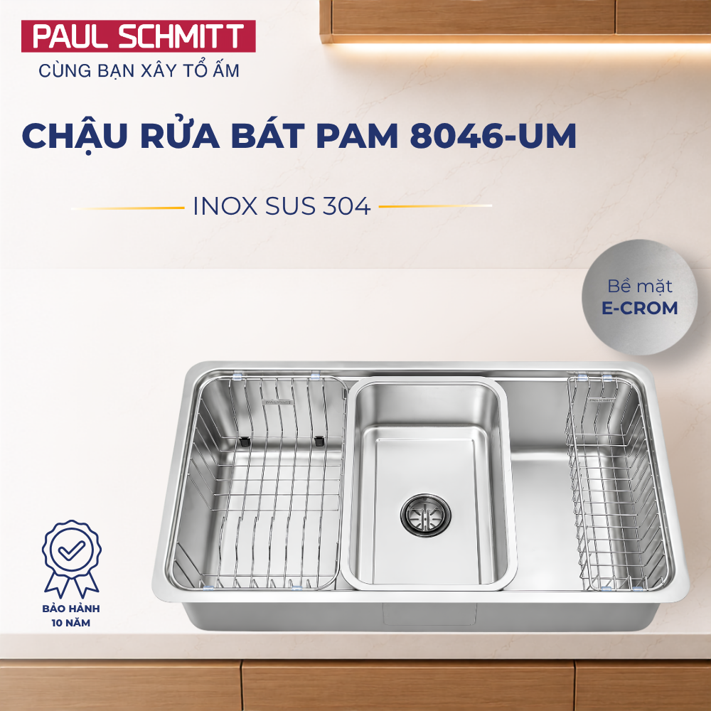 Chậu rửa bát Paul Schmitt PAM8046-UM