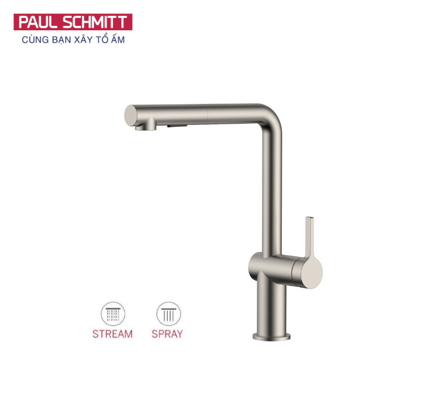 Sản phẩm test Vòi rửa bát Paul Schmitt PA338KS