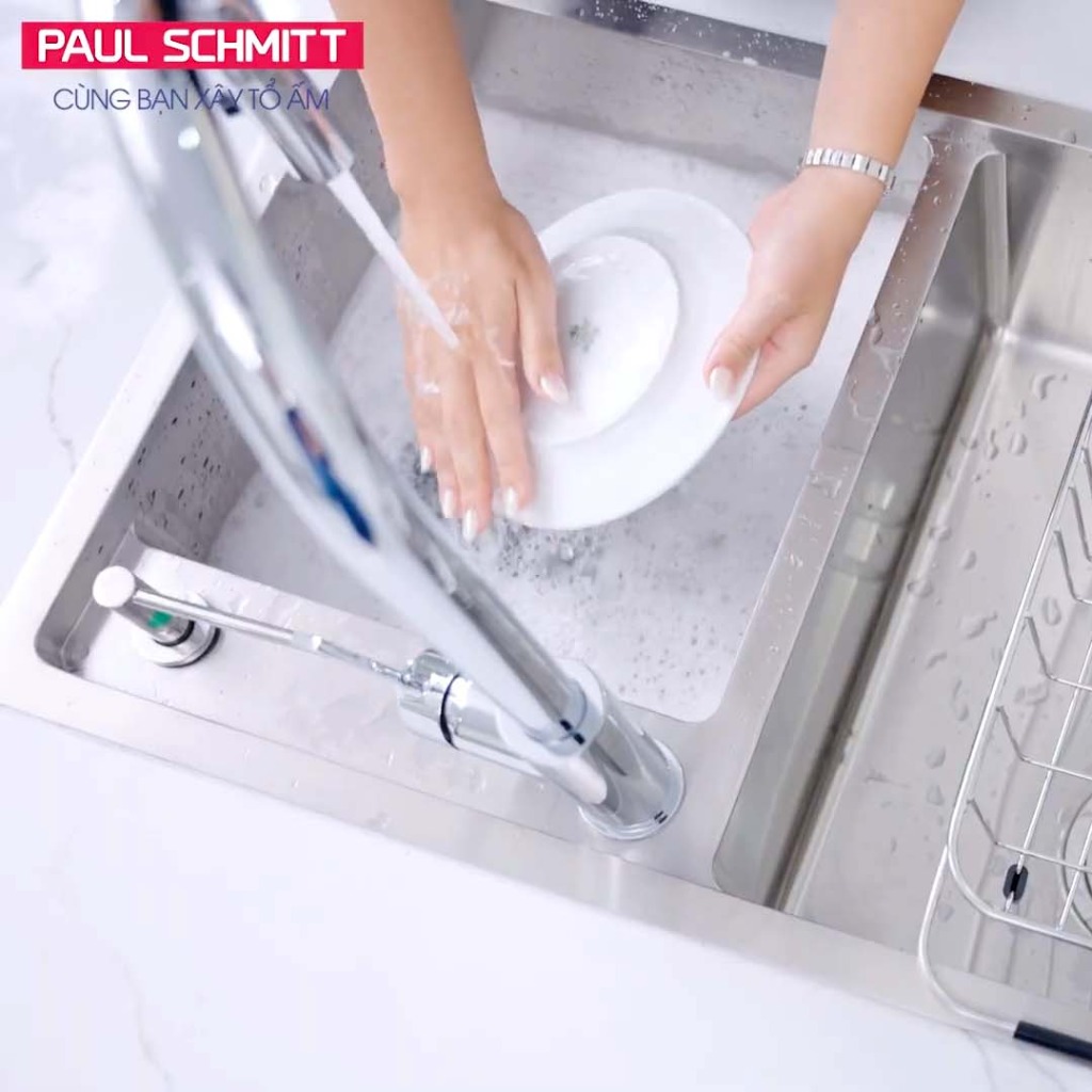 Vòi rửa bát nóng lạnh Paul Schmitt PA324K