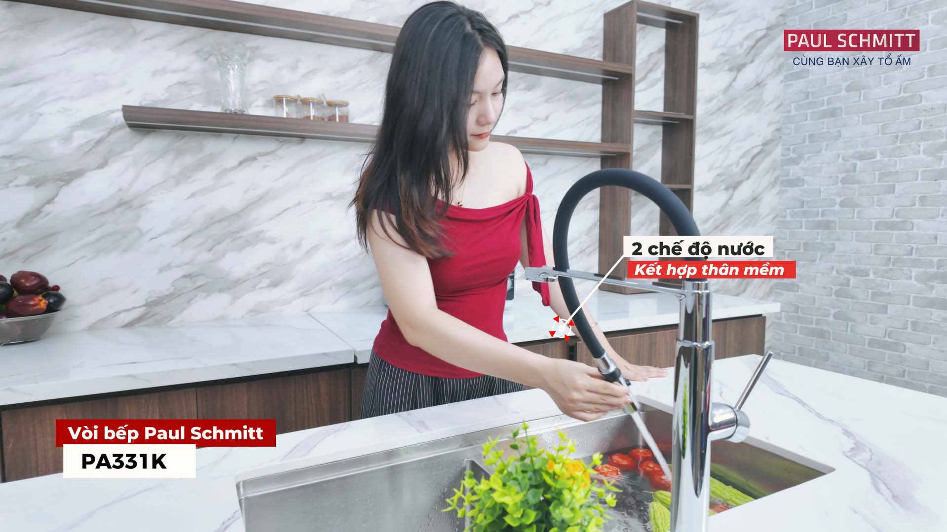 Vòi rửa bát Paul Schmitt PA331K