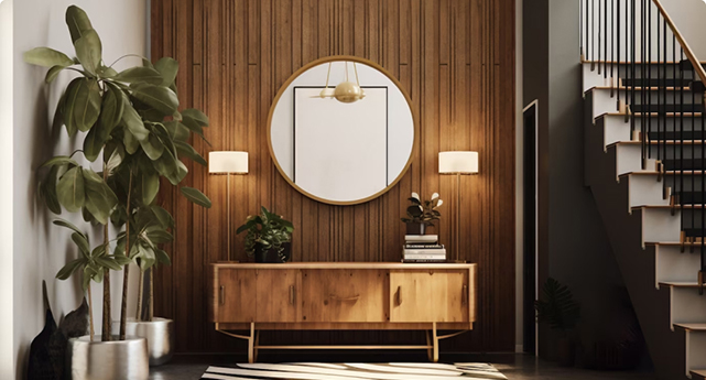 Ván ép phủ Melamine