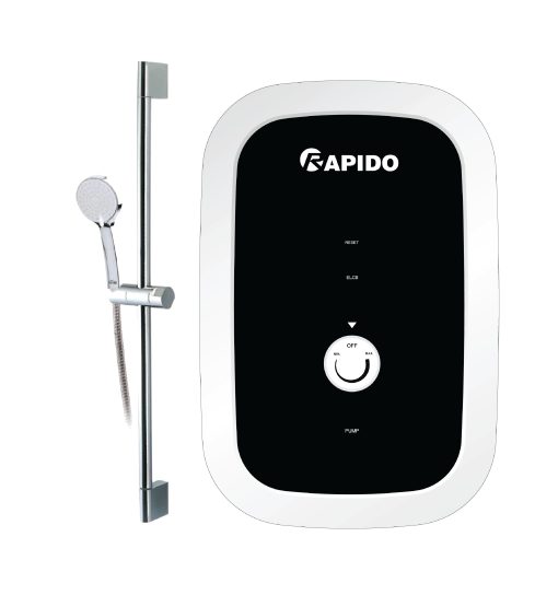 Máy Nước Nóng Trực Tiếp Rapido Stern RIG - SP 4.5 (4500w, bơm tăng áp)