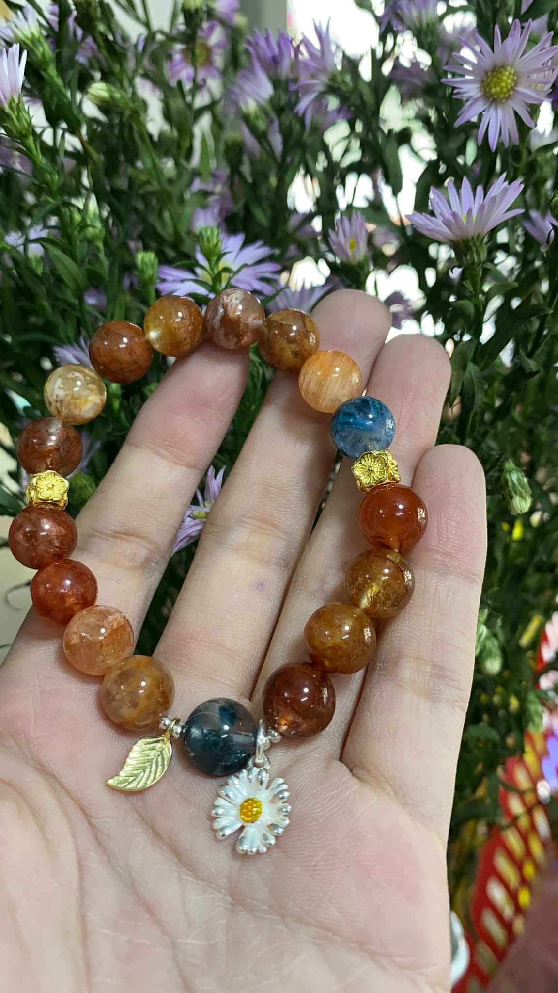 Vòng Tay Đá Ưu Linh Đa Sắc