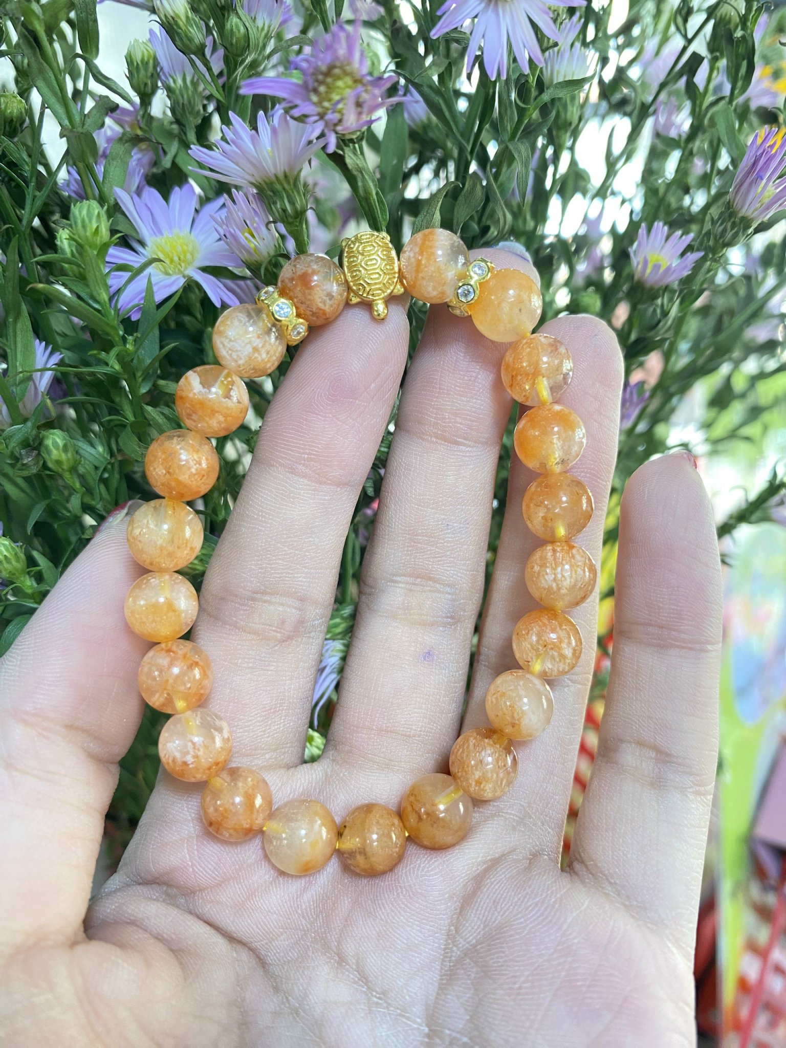 Vòng Tay Đá Ưu Linh Cam