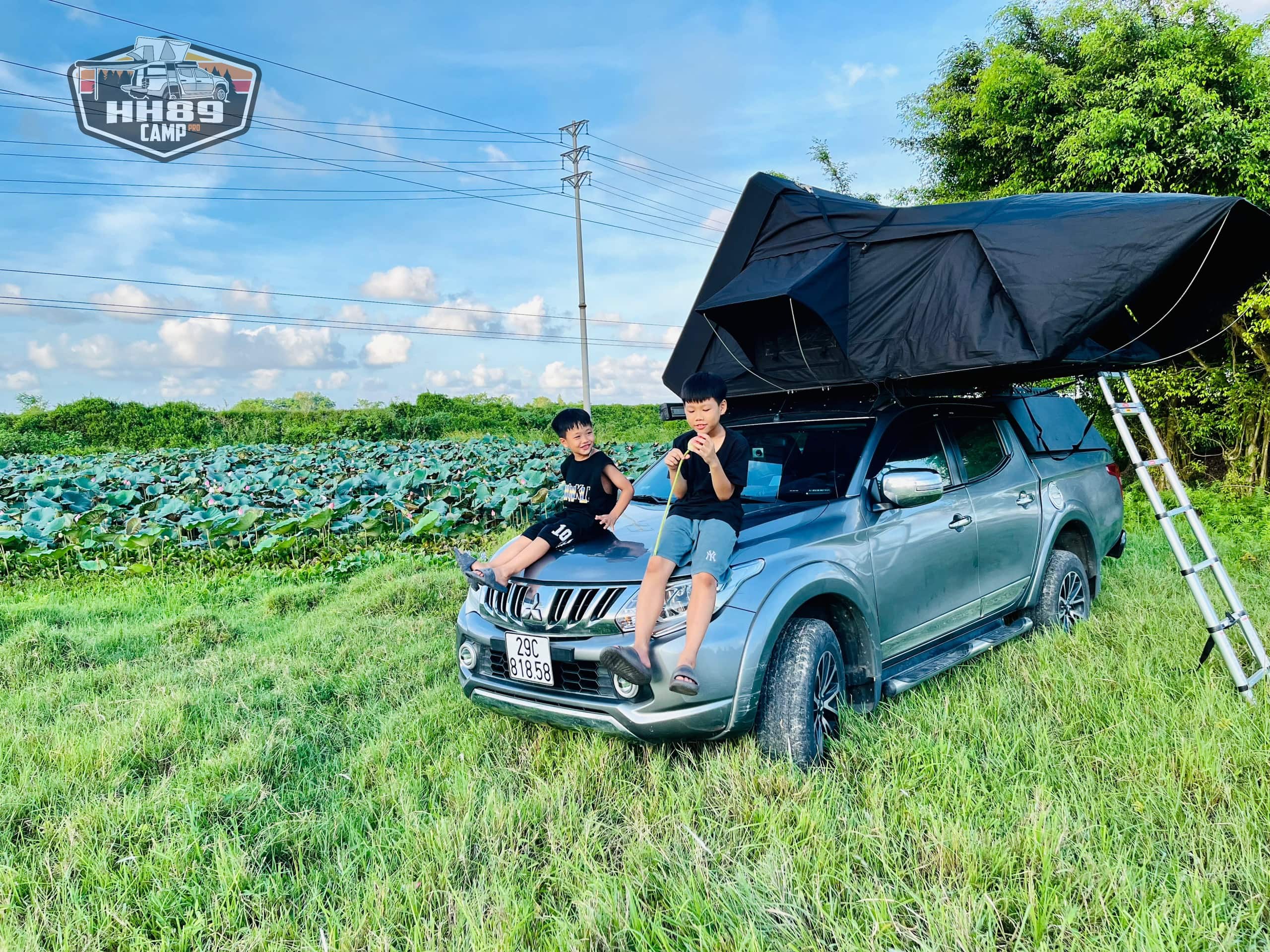 Lều 4 người mui mềm