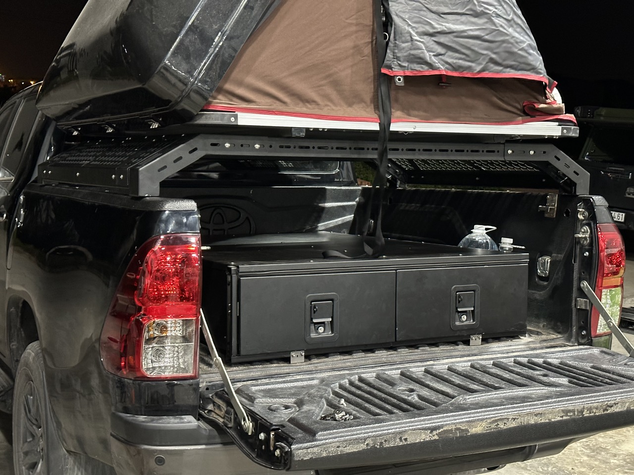 Ngăn kéo nhôm cho bán tải ( mẫu 2)