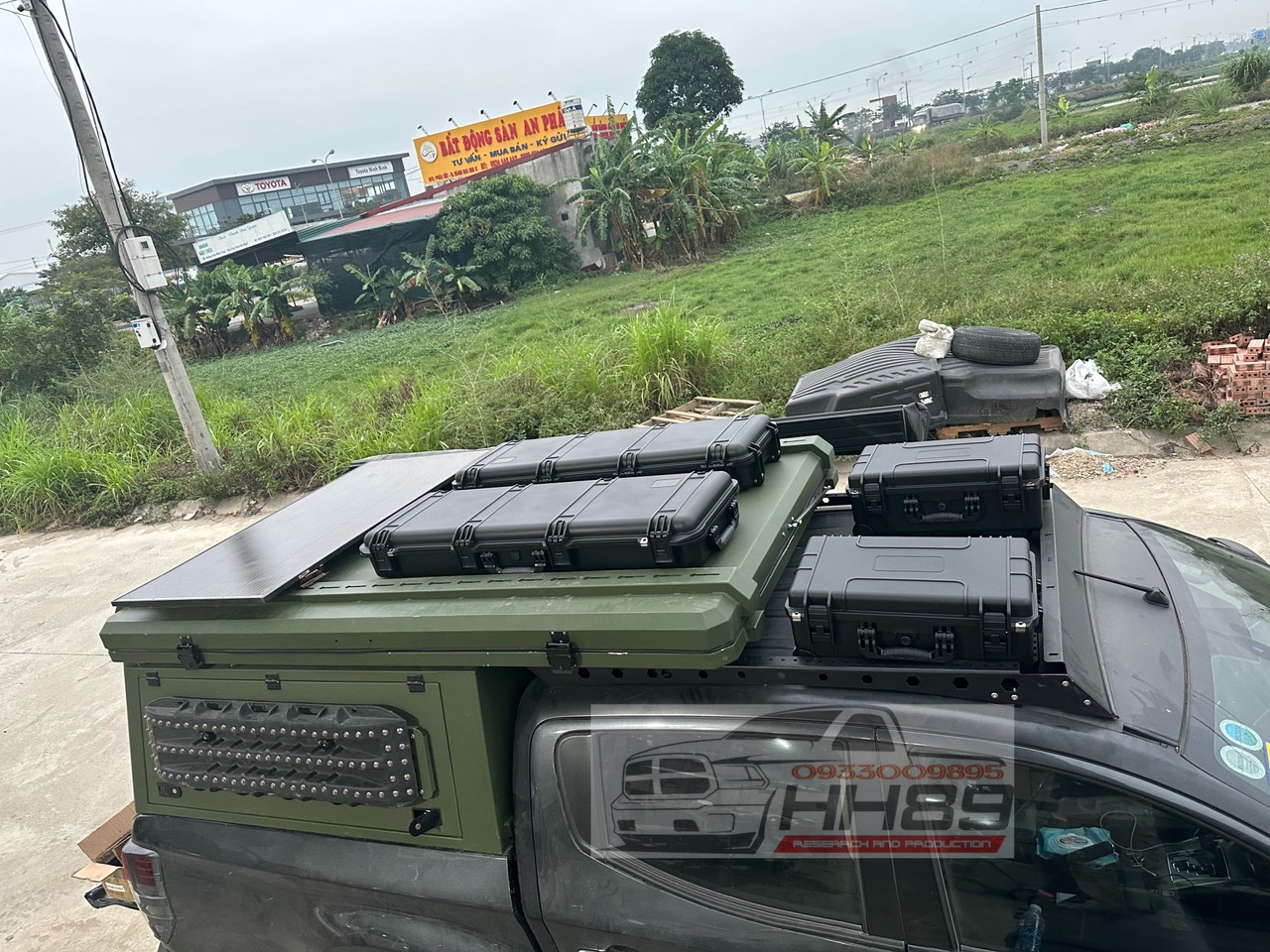 Thùng đồ camping ( mẫu 1)