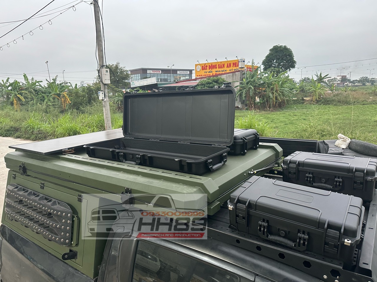 Thùng đồ camping ( Mẫu 2)