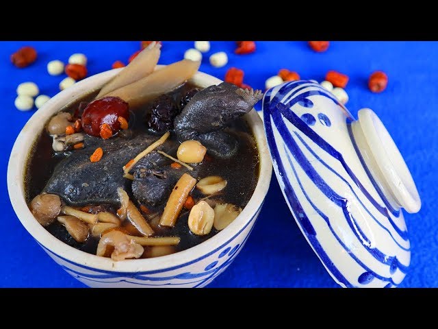 gà ac tiềm thuốc bắc