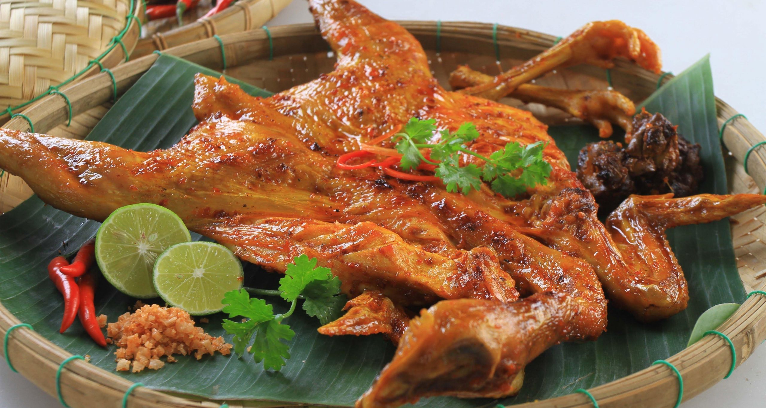 Gà nướng sate